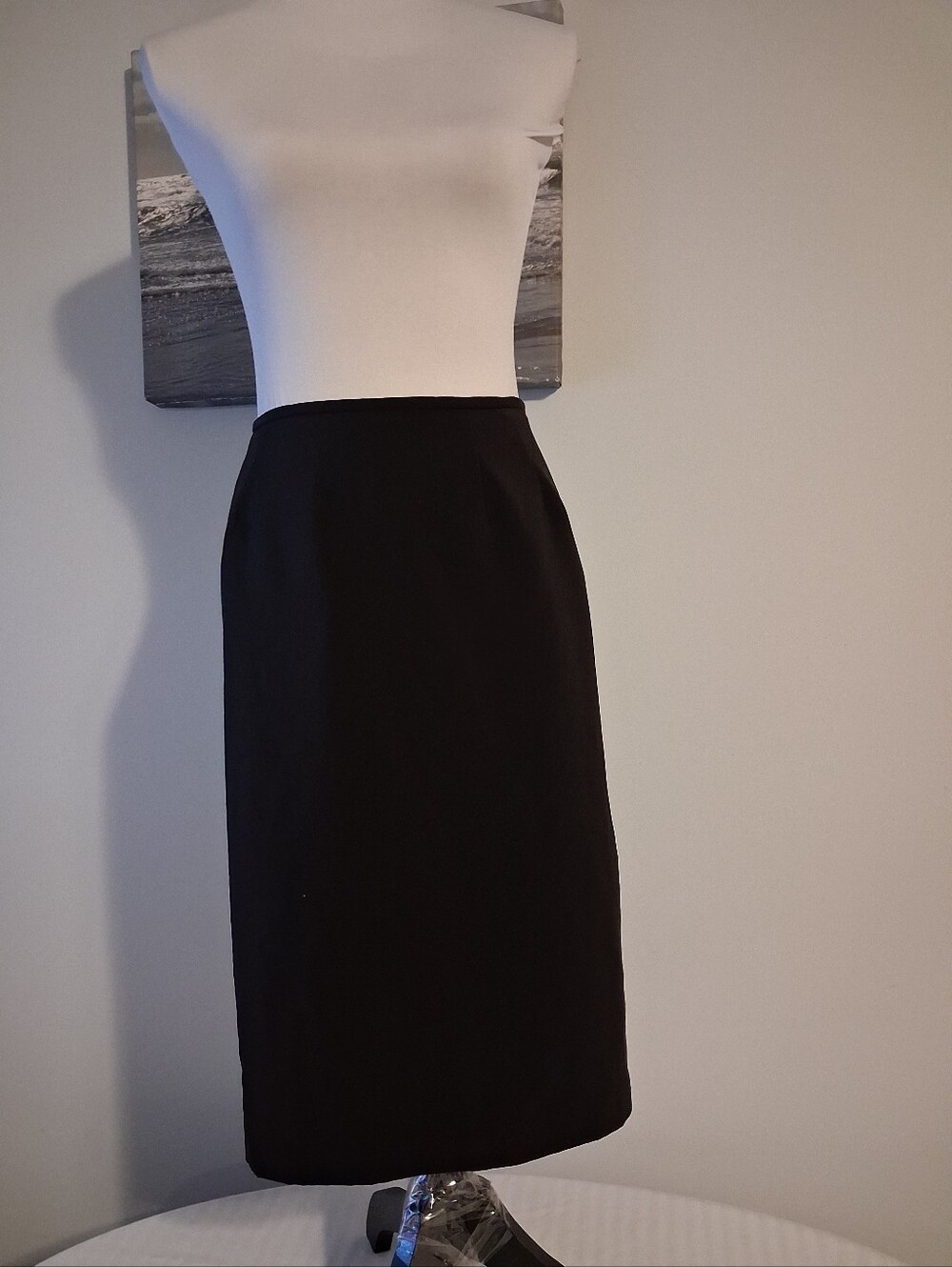 Black Pencil Skirt Size 16W